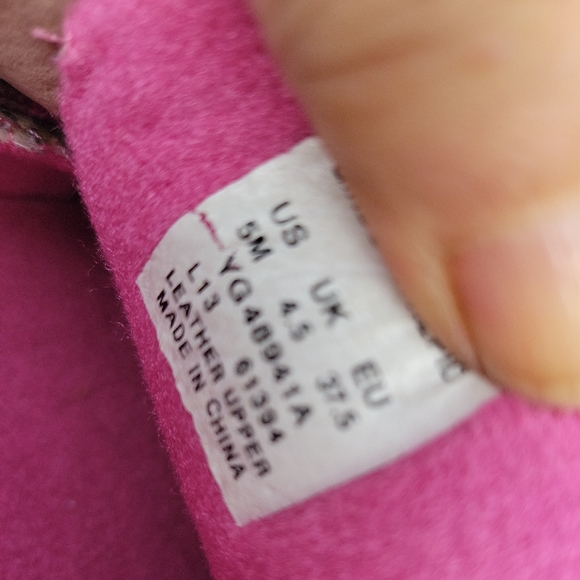 Sperry Top Sider Girl Leopard Pink Shoes Loafers Size 5M - Picture 8 of 8